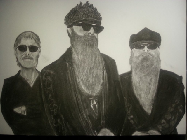 ZZ Top Charcoal By Nephara 2014