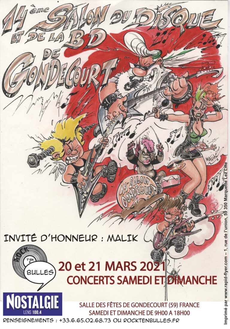 [REPPORTE] Salon du Disque et de la BD de Gondecourt 2021